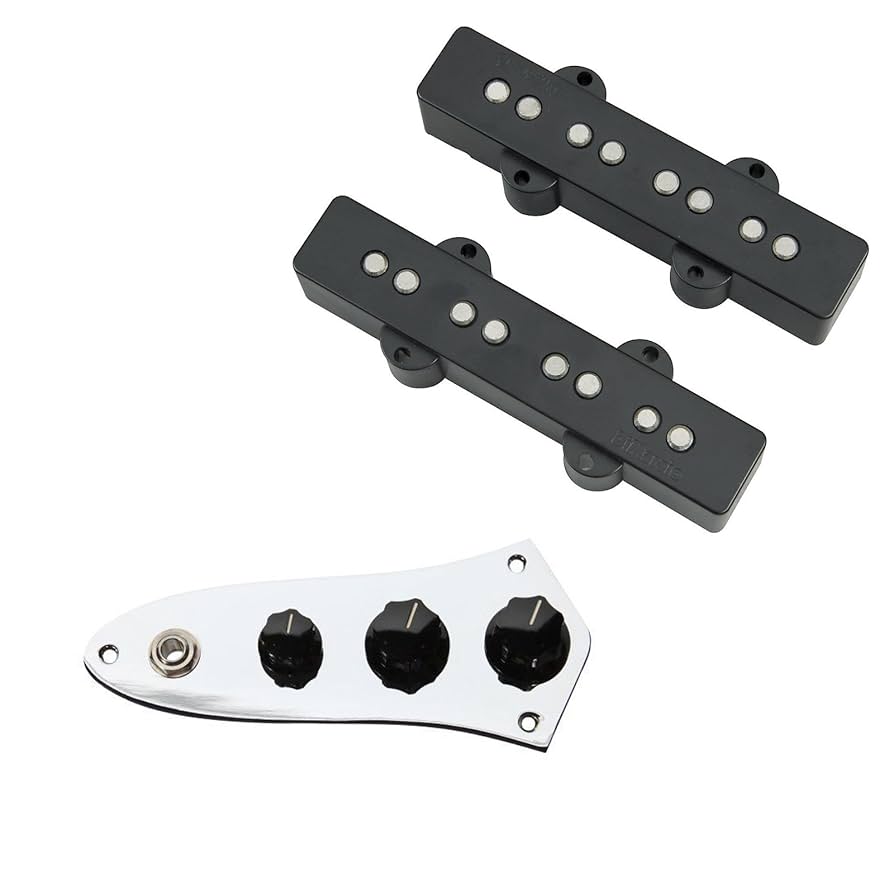 DiMarzio DP123BK Model J Bass Pickup Set + 920D Jazz Bass